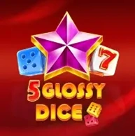 5 Glossy Dice